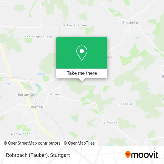 Rohrbach (Tauber) map