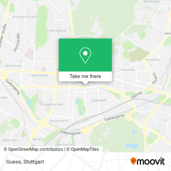 Guess map