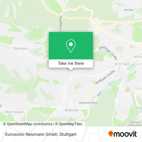 Eurosonic Neumann Gmbh map