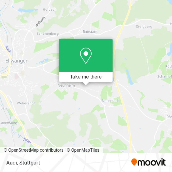 Audi map