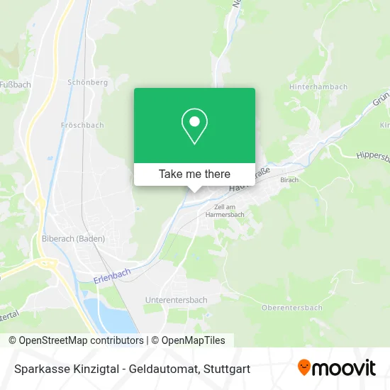 Sparkasse Kinzigtal - Geldautomat map