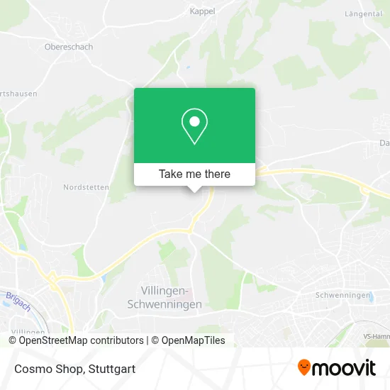 Cosmo Shop map