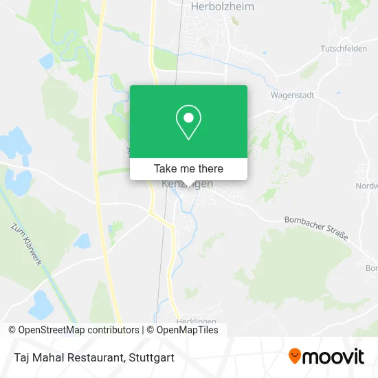 Taj Mahal Restaurant map