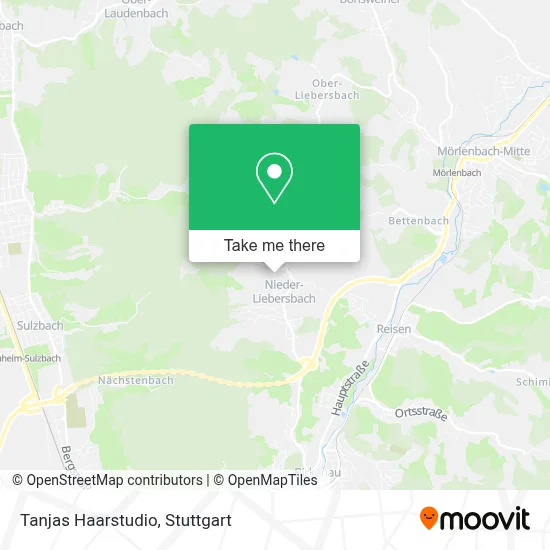 Tanjas Haarstudio map