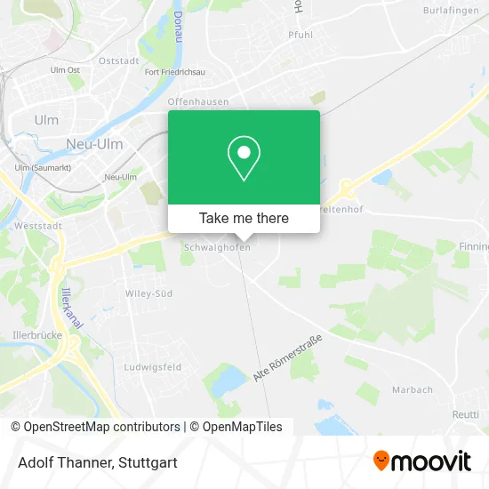 Adolf Thanner map