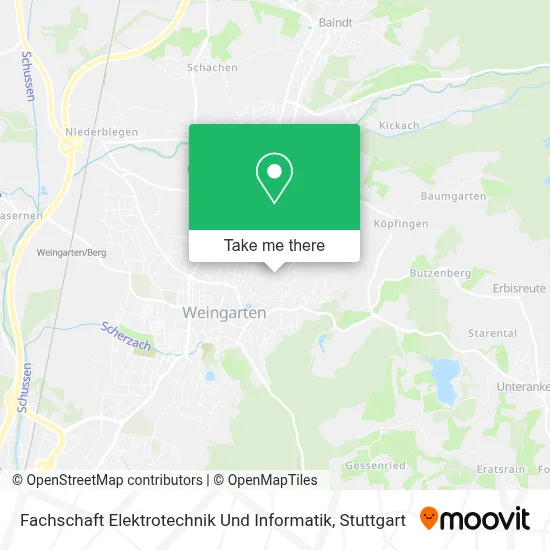 Fachschaft Elektrotechnik Und Informatik map