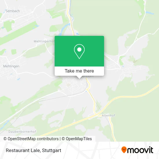 Restaurant Lale map