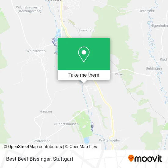 Best Beef Bissinger map