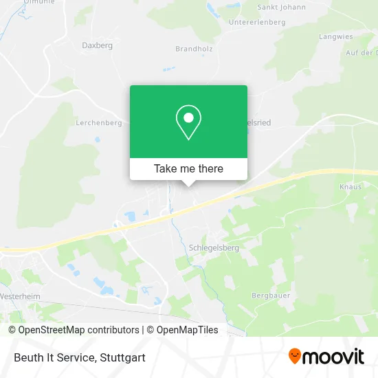 Beuth It Service map