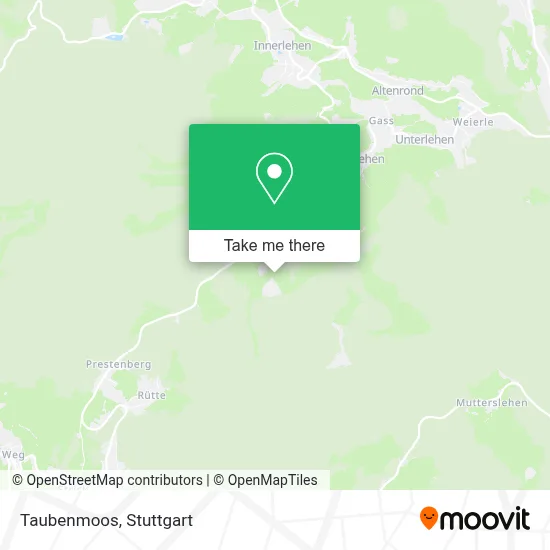 Taubenmoos map