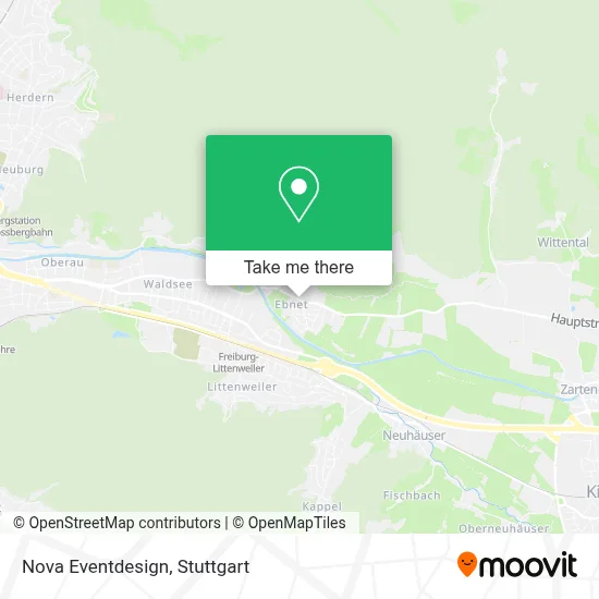 Nova Eventdesign map