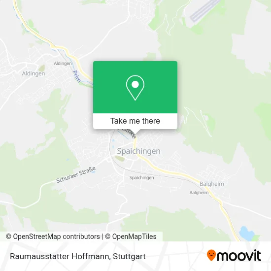 Raumausstatter Hoffmann map