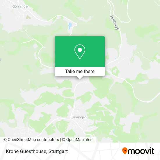 Gasthof Krone map