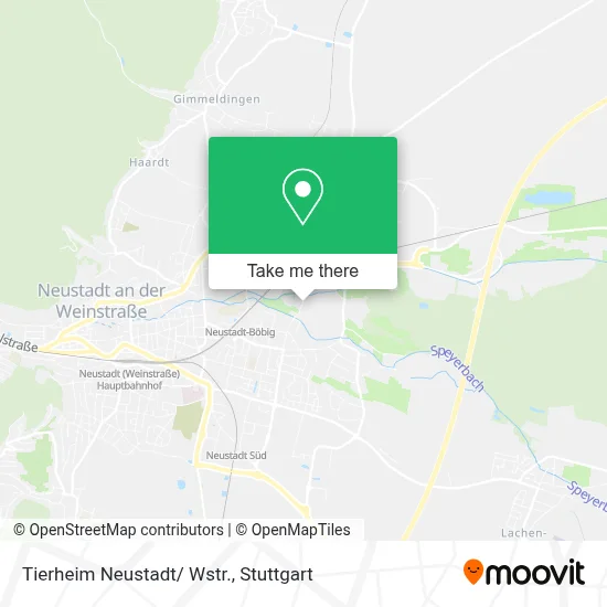Tierheim Neustadt/ Wstr. map
