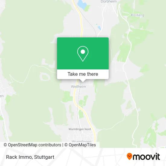 Rack Immo map