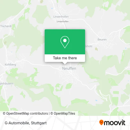 G-Automobile map