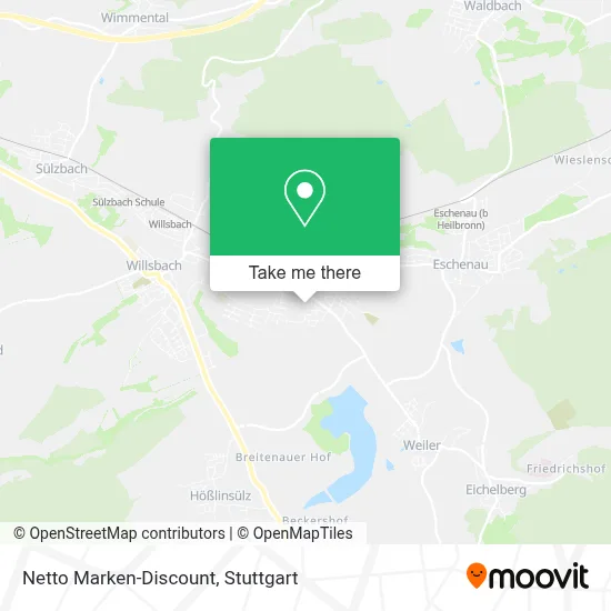 Netto Marken-Discount map