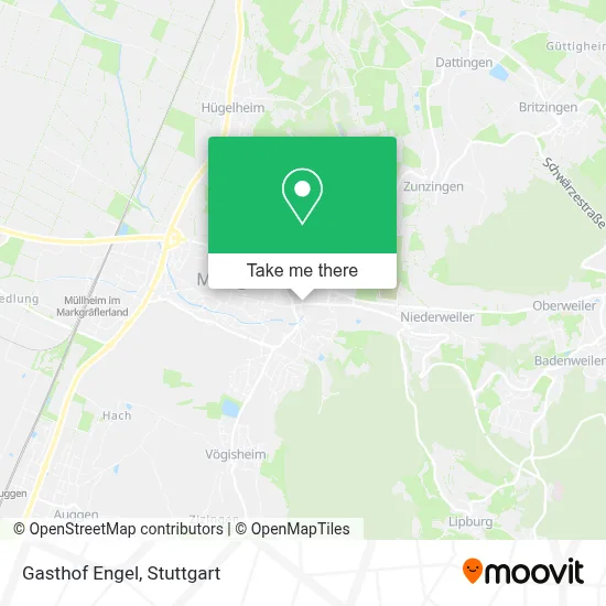 Gasthof Engel map