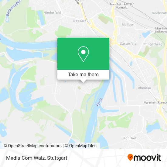 Media Com Walz map