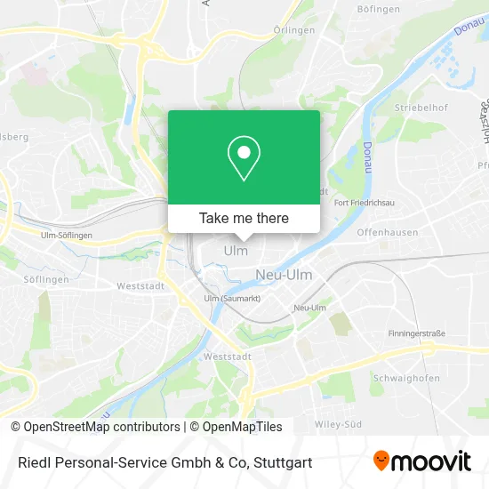 Riedl Personal-Service Gmbh & Co map