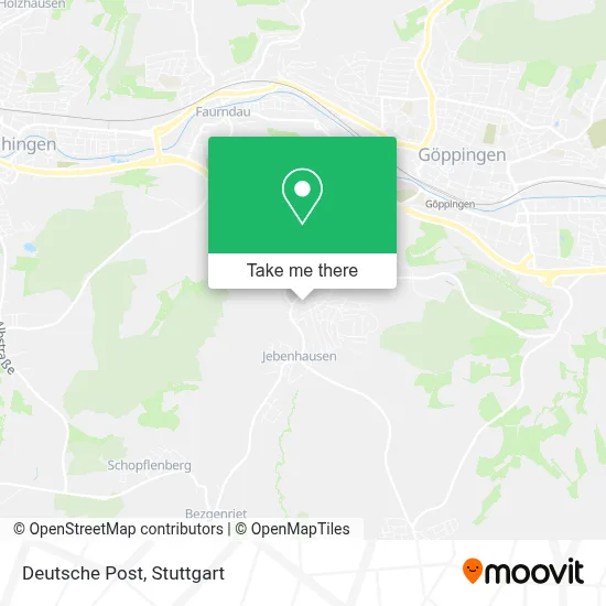 Deutsche Post map