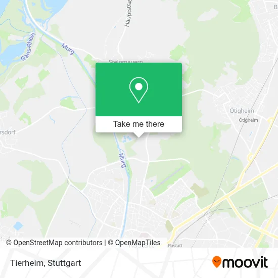 Tierheim map