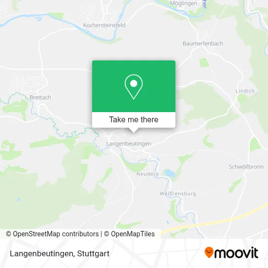 Langenbeutingen map