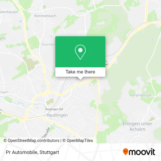 Pr Automobile map