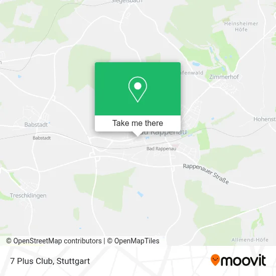 7 Plus Club map