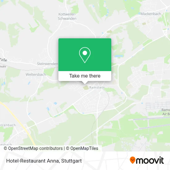 Hotel-Restaurant Anna map