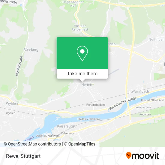 Rewe map