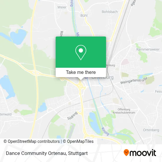 Dance Community Ortenau map