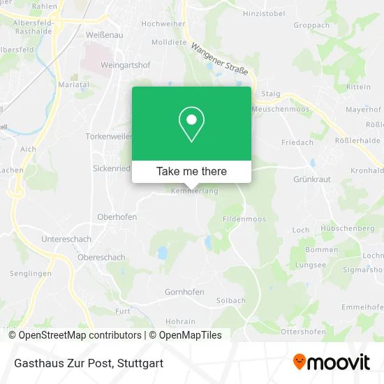 Gasthaus Zur Post map