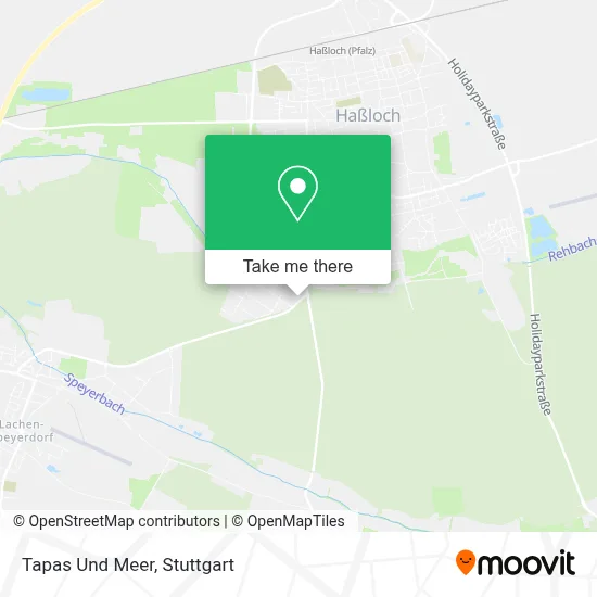 Tapas Und Meer map