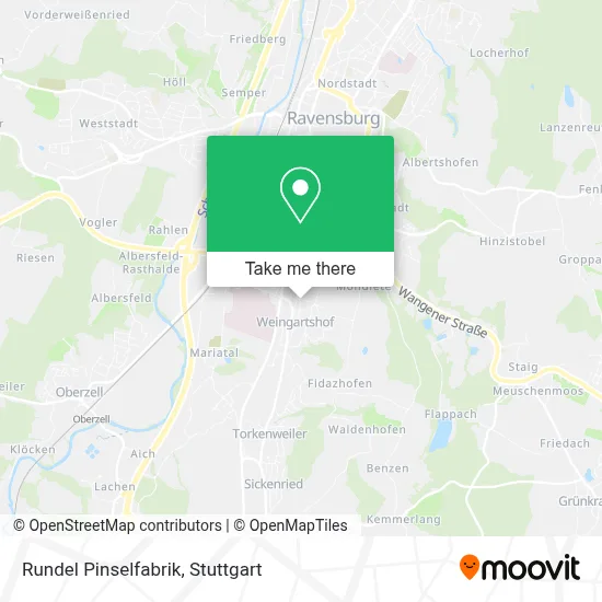 Rundel Pinselfabrik map