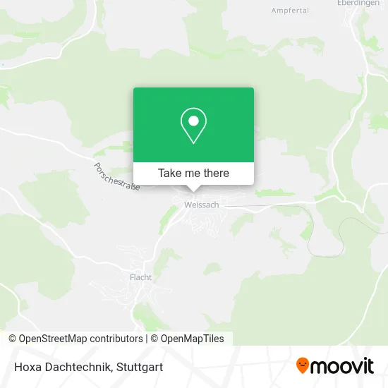 Hoxa Dachtechnik map