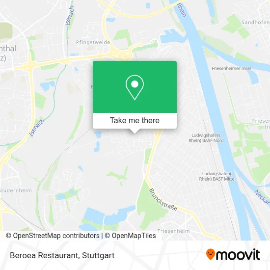 Beroea Restaurant map