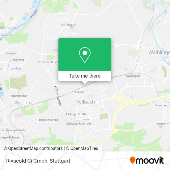 Rivacold Ci Gmbh map