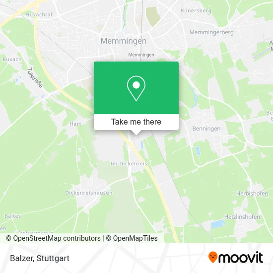 Balzer map