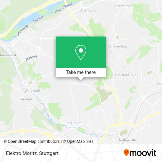 Elektro Moritz map