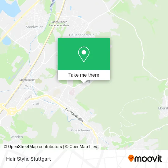 Hair Style map