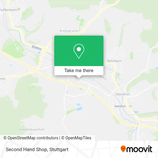 Second Hand Shop map