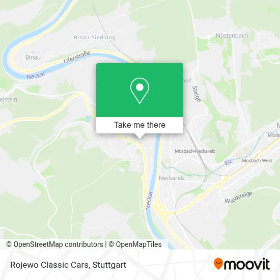 Rojewo Classic Cars map