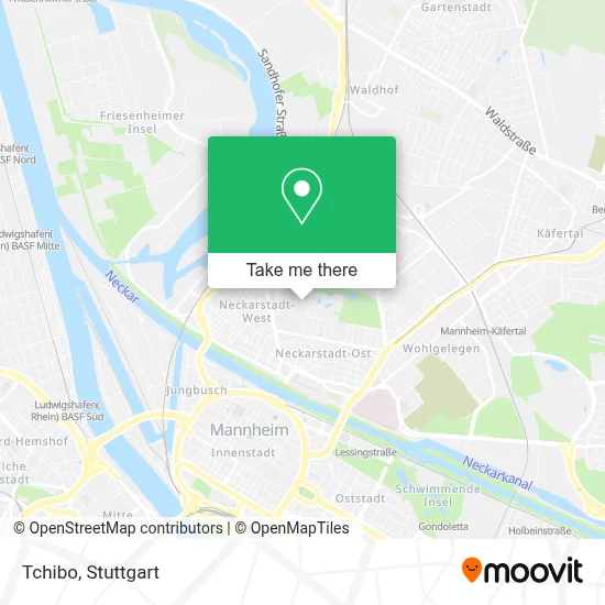 Tchibo map