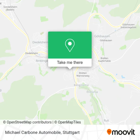 Michael Carbone Automobile map