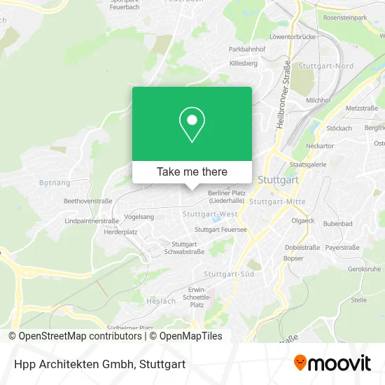 Hpp Architekten Gmbh map