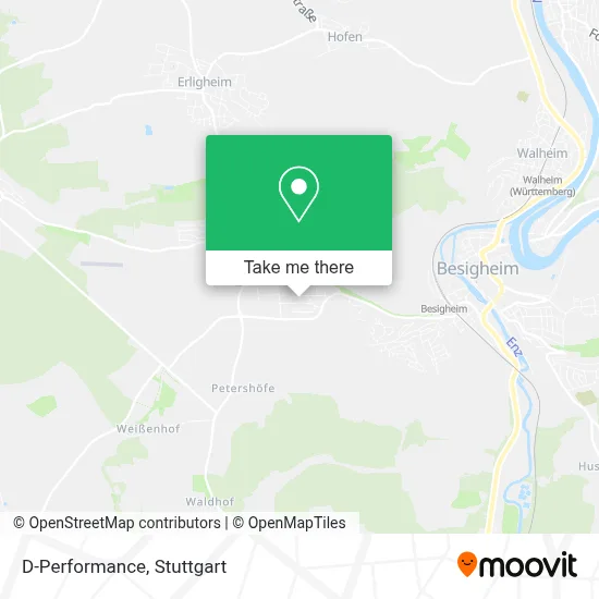 D-Performance map