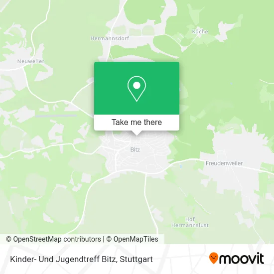 Kinder- Und Jugendtreff Bitz map