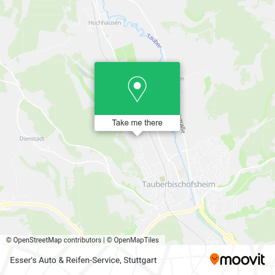 Esser's Auto & Reifen-Service map