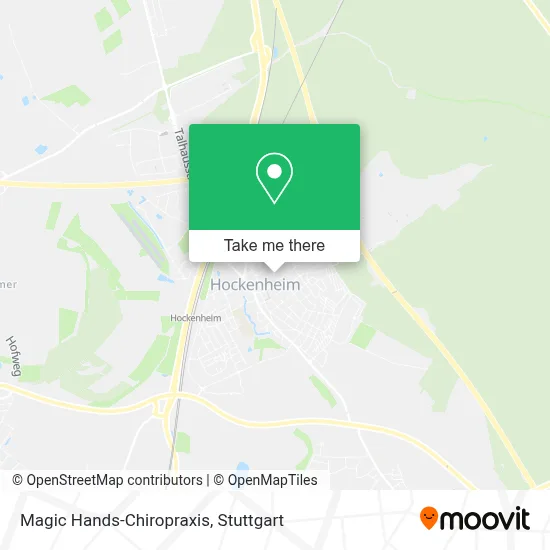 Magic Hands-Chiropraxis map